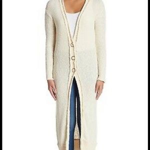 Free people long cardigan